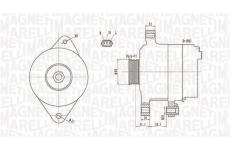 generátor MAGNETI MARELLI 063731893010