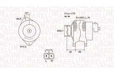 generátor MAGNETI MARELLI 063731901010