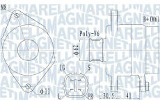 generátor MAGNETI MARELLI 063731930010