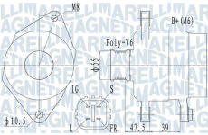 Alternátor MAGNETI MARELLI 063731942010