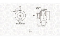 generátor MAGNETI MARELLI 063731963010