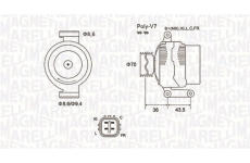 generátor MAGNETI MARELLI 063731980010