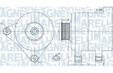 generátor MAGNETI MARELLI 063732003010