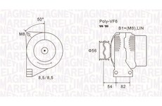 generátor MAGNETI MARELLI 063732028010