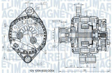 generátor MAGNETI MARELLI 063732045010