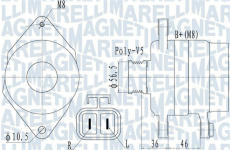 generátor MAGNETI MARELLI 063732128010