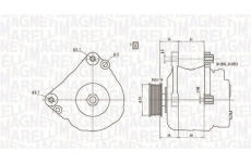 generátor MAGNETI MARELLI 063738290010