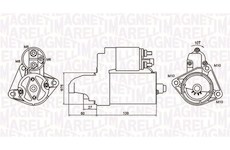 Startér MAGNETI MARELLI 063721050010