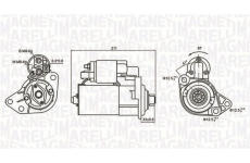 żtartér MAGNETI MARELLI 063721062010