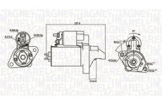 żtartér MAGNETI MARELLI 063721074010