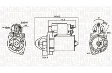 Startér MAGNETI MARELLI 063721075010