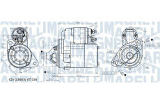 Startér MAGNETI MARELLI 063721307010