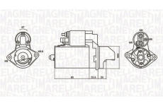 Startér MAGNETI MARELLI 063721334010