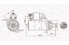 Startér MAGNETI MARELLI 063721337010