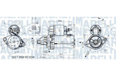 Startér MAGNETI MARELLI 063721346010