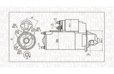 Startér MAGNETI MARELLI 063721396010