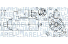 Startér MAGNETI MARELLI 063721397010