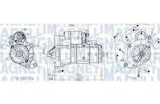 Startér MAGNETI MARELLI 063721416010