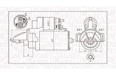 Startér MAGNETI MARELLI 063721421010