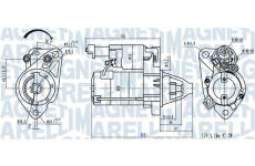 Startér MAGNETI MARELLI 063721458010