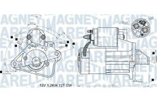 Startér MAGNETI MARELLI 063721524010