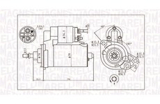 Startér MAGNETI MARELLI 063720295010