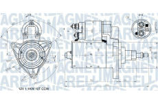 Startér MAGNETI MARELLI 063720597010