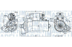 żtartér MAGNETI MARELLI 063720789010