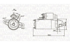 żtartér MAGNETI MARELLI 063720977010