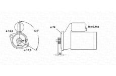 Startér MAGNETI MARELLI 944141075010