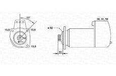 Startér MAGNETI MARELLI 943241148010
