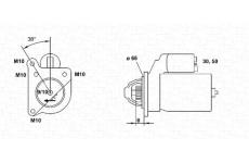 Startér MAGNETI MARELLI 943251489010