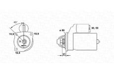 Startér MAGNETI MARELLI 943252207010