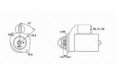 Startér MAGNETI MARELLI 943252208010