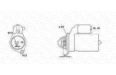 Startér MAGNETI MARELLI 943253106010
