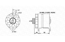 generátor MAGNETI MARELLI 943346130010