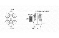 generátor MAGNETI MARELLI 943355024010