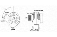 generátor MAGNETI MARELLI 943355059010