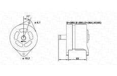 generátor MAGNETI MARELLI 943355232010