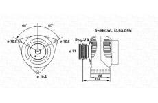 generátor MAGNETI MARELLI 943355233010