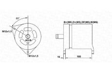 generátor MAGNETI MARELLI 943356229010