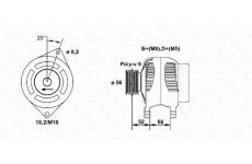generátor MAGNETI MARELLI 943356568010