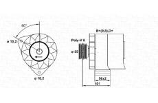 generátor MAGNETI MARELLI 943356620010
