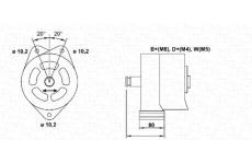 generátor MAGNETI MARELLI 943356685010