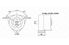 generátor MAGNETI MARELLI 943356708010