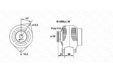 generátor MAGNETI MARELLI 943356961010