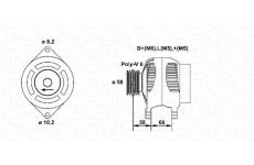 generátor MAGNETI MARELLI 943356980010