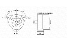 generátor MAGNETI MARELLI 943357256010