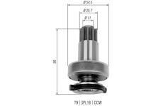 Pastorek, startér MAGNETI MARELLI 940113020327