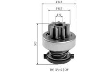 Pastorek, startér MAGNETI MARELLI 940113020400